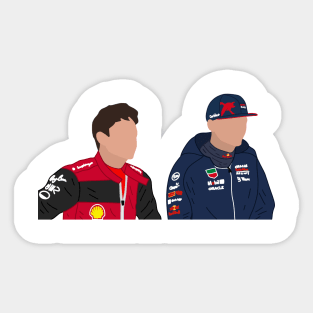 Max and Charles Sticker